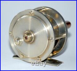 German Silver Meek Style FLY REEL Amazingly Well Made