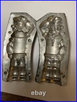 German Vintage Popeye Chocolate Mold-Rare