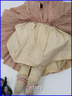 Gorgeous Antique German Porcelain Doll 15 Inches Sewn Gloves Gorgeous Antique German Porcelain Doll 15 Inches Sewn Gloves