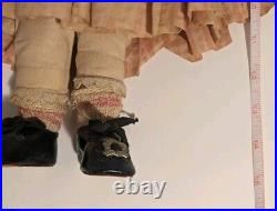 Gorgeous Antique German Porcelain Doll 15 Inches Sewn Gloves Gorgeous Antique German Porcelain Doll 15 Inches Sewn Gloves