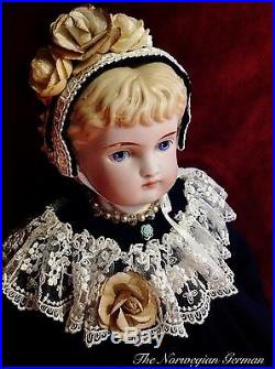 Gorgeous Antique Parian Doll 17 Germany
