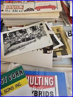 HUGE Lot Vintage/Antique Ephemera Cabinet Cards Maps Booklets Postcards Letters