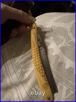 H. Boker & Co. Antique Vintage German Straight Razor