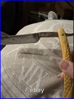 H. Boker & Co. Antique Vintage German Straight Razor