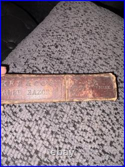 H. Boker & Co. Antique Vintage German Straight Razor