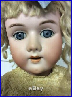 Handwerck Doll Very Large 30 Inch Beautiful From Late 1800s Antique
