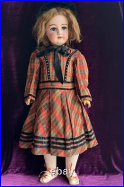 Huge Antique German 36 Simon Halbig 1079 Dep Bisque Head Doll Huge Antique German 36 Simon Halbig 1079 Dep Bisque Head Doll