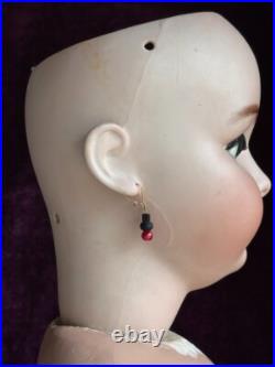Huge Antique German 36 Simon Halbig 1079 Dep Bisque Head Doll Huge Antique German 36 Simon Halbig 1079 Dep Bisque Head Doll