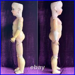 Huge Antique German 36 Simon Halbig 1079 Dep Bisque Head Doll Huge Antique German 36 Simon Halbig 1079 Dep Bisque Head Doll
