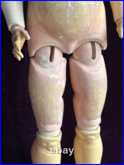 Huge Antique German 36 Simon Halbig 1079 Dep Bisque Head Doll Huge Antique German 36 Simon Halbig 1079 Dep Bisque Head Doll