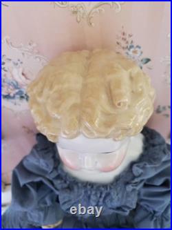 Impressive 25 Antique German Blonde China Head Doll Alt Beck Gottschalk Impressive 25 Antique German Blonde China Head Doll Alt Beck Gottschalk