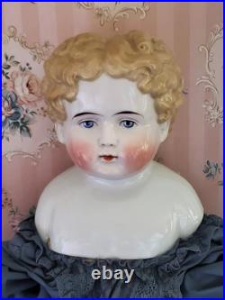 Impressive 25 Antique German Blonde China Head Doll Alt Beck Gottschalk Impressive 25 Antique German Blonde China Head Doll Alt Beck Gottschalk