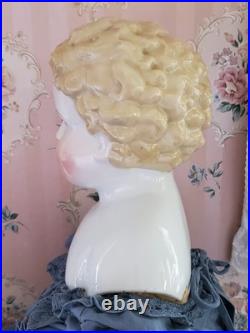 Impressive 25 Antique German Blonde China Head Doll Alt Beck Gottschalk Impressive 25 Antique German Blonde China Head Doll Alt Beck Gottschalk