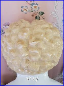 Impressive 25 Antique German Blonde China Head Doll Alt Beck Gottschalk Impressive 25 Antique German Blonde China Head Doll Alt Beck Gottschalk