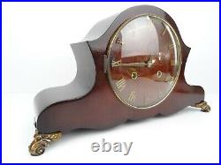 JUBA Mantel Shelf Clock Vintage Antique German 8 day (Junghans Hermle era)
