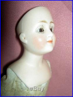 J. D. Kestner, antique bisque Gibson Girl, lady doll model 172 signed Germany