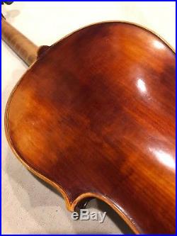 John Juzek Full Size 4/4 German Violin for Restoration (antique, vintage, old)