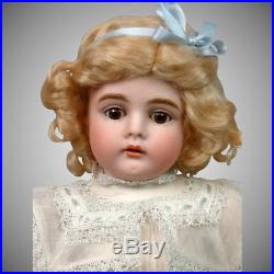 Kestner 164 Antique Bisque Girl Doll 16 on Marked Fully-Jointed Body