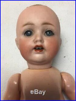 Kestner Tiny 257 Antique Baby Doll 7 Tall With Trunk