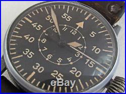 LACO AVIATOR BIG NAVIGATION German Pilots 1939-1945 Vintage Swiss ORIGINAL Watch