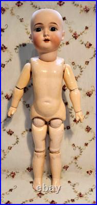 LOVELY 21 Antique German Doll Gebruder Kuhnlenz -BJB -Bisque Head