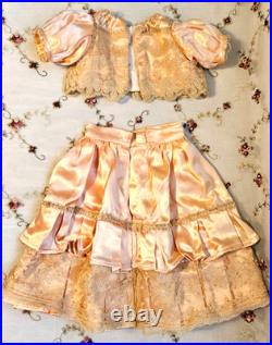 LOVELY 21 Antique German Doll Gebruder Kuhnlenz -BJB -Bisque Head