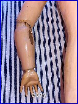 Large 24 1/2 Max Handwerck German Bisque Head Doll, Excellent Antique