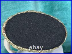 Large 7 Antique German Porcelain Volkstedt Rudolstadt Half Doll Pin Cushion