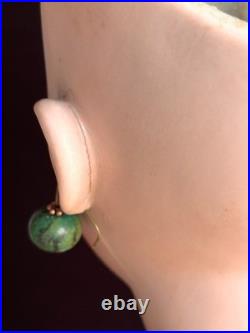 Large Antique German 28 Simon Halbig 949 Bisque Head Open Mouth Doll