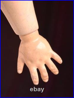 Large Antique German 28 Simon Halbig 949 Bisque Head Open Mouth Doll