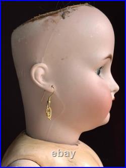 Large Antique German 28 Simon & Halbig Kammer & Reinhardt 73 Bisque Head Doll