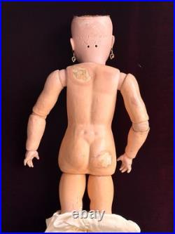 Large Antique German 28 Simon & Halbig Kammer & Reinhardt 73 Bisque Head Doll Large Antique German 28 Simon & Halbig Kammer & Reinhardt 73 Bisque Head Doll