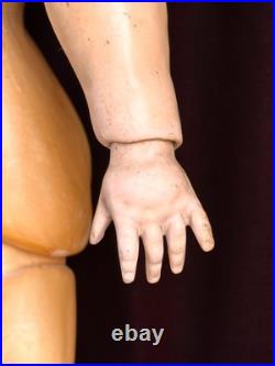 Large Antique German 28 Simon & Halbig Kammer & Reinhardt 73 Bisque Head Doll