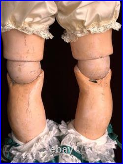 Large Antique German 28 Simon & Halbig Kammer & Reinhardt 73 Bisque Head Doll