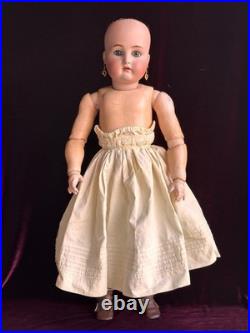 Large Antique German 28 Simon & Halbig Kammer & Reinhardt 73 Bisque Head Doll