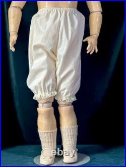 Large Antique German 32 Simon Halbig 1079 Dep Bisque Head Doll