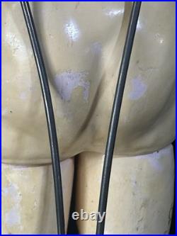 Large Antique German 32 Simon Halbig 1079 Dep Bisque Head Doll