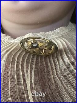 Large Antique German 32 Simon Halbig 1079 Dep Bisque Head Doll