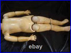 Large Antique German Doll, 32 Heinrich Handwerck, DEP, Ball Jointed Compo Body