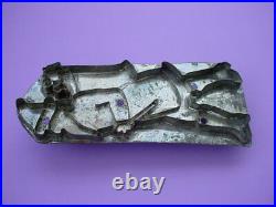 Large Antique Tinsmith Santa Claus Belsnickle Cookie Cutter 10.5 German