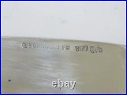 Large Antique Vintage German 800 Silver Pierced Bowl, 429 grams