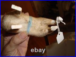 Large German DOG Candy Container Ornament Antique Glass Eyes 5-1/2 x 7 Large German DOG Candy Container Ornament Antique Glass Eyes 5-1/2 x 7