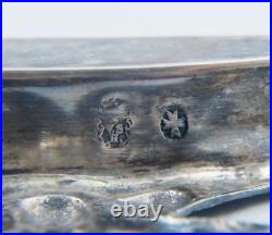Large German Hanau 800 Silver Crown Picture Frame Antique Vereinigte Vintage Large German Hanau 800 Silver Crown Picture Frame Antique Vereinigte Vintage