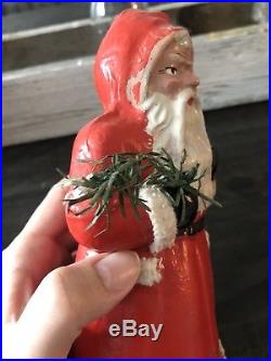 Large Vintage Antique Pre-WWII German Santa Claus Candy Container Belsnickel