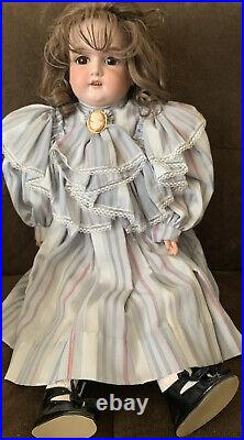 Late 1890's Antique Armand Marseille German Doll, 29 in, AM 9- DEP