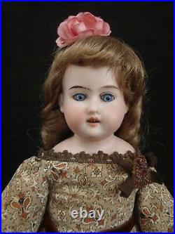 Late 1890s Antique 13 Armand Marseille German Bisque Fashion Doll Marked body