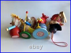 Lot (12) STEINBACH Handcrafted German Wood/Wooden Ornaments-1990s to 2015 Lot (12) STEINBACH Handcrafted German Wood/Wooden Ornaments-1990s to 2015