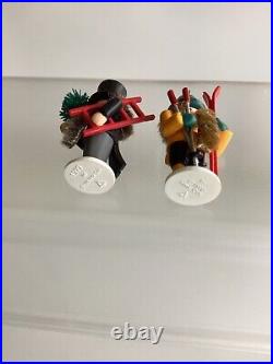 (Lot 30) Vintage Wooden Christmas Ornaments-German, Scandinavian, + 2 HALLMARK (Lot 30) Vintage Wooden Christmas Ornaments-German, Scandinavian, + 2 HALLMARK