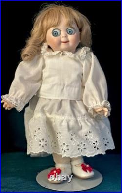 Lot Of 2 Vintage Reproduction of Antique German JDK 221 Googly Eyes 11 Dolls