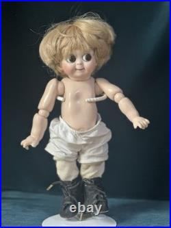 Lot Of 2 Vintage Reproduction of Antique German JDK 221 Googly Eyes 11 Dolls